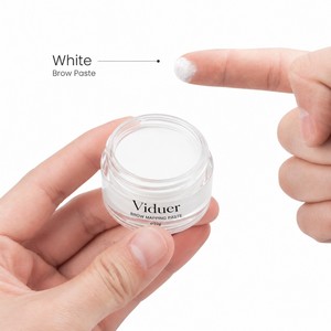 Viduer Crème Pigmentée Blanche pour Mappage des Sourcils Marque Privée, Résistante à l'Eau et à la Transpiration, pour la Conception des Sourcils, Microblading et Maquillage Permanent - Product Image 2