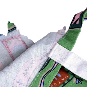Sac fourre-tout en toile de coton réutilisable, promotionnel, naturel, durable, avec logo personnalisé, impression par sublimation couleur intégrale - Product Image 4