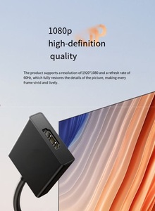 Bộ chuyển đổi video độ nét cao phù hợp để kết nối máy tính xách tay Máy tính để bàn với màn hình TV và máy chiếu - Product Image 5