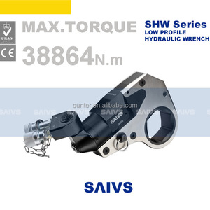 Actionneur hydraulique à cliquet AF à double action SHWD50 en alliage aéronautique, 10000 PSI, 21960 Nm, 75-135 mm, profil bas, hexagonal - Product Image 5