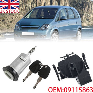 Ignition Switch <b>Lock</b> Cylinder 2 <b>Keys</b> For Vauxhall Astra Corsa Combo 90511999X 0913652 - Product Image 5