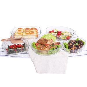 Four Bases Verre plats de cuisson et casseroles 7 pouces <span class=keywords><strong>Mini</strong></span> Assiette À Tarte Personnalisé <span class=keywords><strong>quiche</strong></span> moule à tarte - Product Image 6