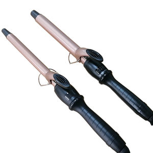 LCD-Display Ionic Grad Elektro Profession elle Locken wickler Spiralform New <span class=keywords><strong>Iron</strong></span> Hair Curler Wand - Product Image 1