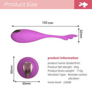 Vibrateur de massage G-Point à 10 fréquences avec télécommande, en silicone et ABS, pour adultes - Product Image 3
