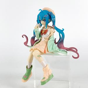 2 styles de figurines manga, statues assises, mignonnes, marin, macarons, fille, Miku, figurine de dessin animé, PVC, figurine d'anime, jouets - Product Image 2