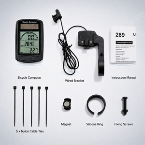 Ciclocomputador con Sensor Cableado y Energía Solar, Pantalla LCD Digital, Velocímetro, Odómetro, Velocidad en Tiempo Real, Cadencia de Ciclismo - Product Image 6