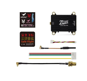 Drone FPV HGLRC <span class=keywords><strong>Zeus</strong></span> avec VTX <span class=keywords><strong>2</strong></span>,5W 5,8G 40CH 2500mW réglable pour Freestyle longue portée, en plastique et métal, moule privé - Product Image 6