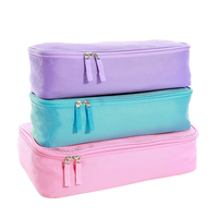 Ensemble de 3 cubes de rangement légers, résistants à l'eau, en polyester, pour bagages de voyage, nouveau design, cubes de rangement colorés