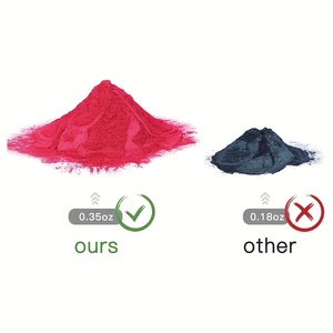 Ensemble de 24 poudres de mica non toxiques, 10g/flacon, pigment naturel pour la fabrication de résine époxy, de savon, de bougies, de revêtements pour les lèvres - Product Image 3
