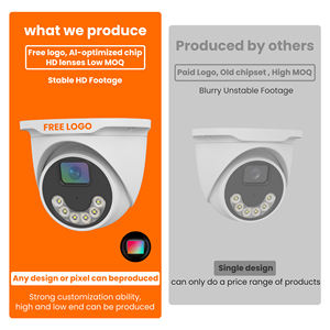 互換性のあるHik 2K 4MP ColorVu IP PoEプラグアンドプレイ暗視CMOSセンサー双方向音声SDカード＆クラウドストレージドームカメラ - Product Image 3