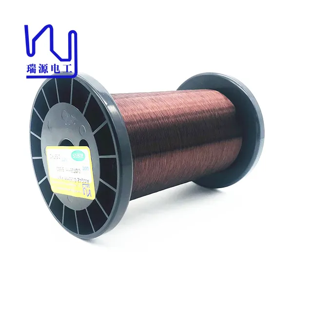 Purple Colored 42 AWG Copper Magnet 0.063mm Plain Enamel Copper Wire
