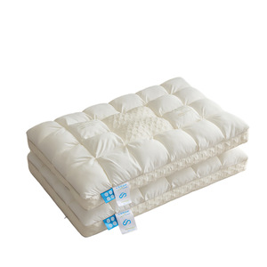 Cloud Shape <b>Neck</b> Support <b>Pillow</b> White Washable For Home Hotel Student Use - Product Image 2
