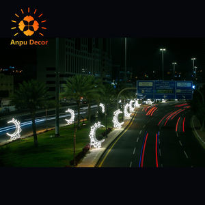 Stella della <span class=keywords><strong>luna</strong></span> in legno con luci fatate a LED a batteria Ramadan Eid in legno illuminano <span class=keywords><strong>luna</strong></span> <span class=keywords><strong>crescente</strong></span> - Product Image 3