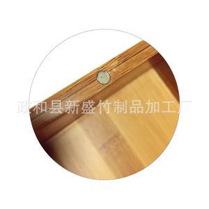 Venta al por mayor directa de fábrica, directamente del origen, cajas de madera sencillas, cajas para té, cajas de bambú extraíbles, rectangulares - Product Image 4