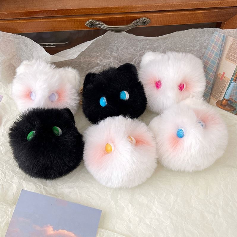 Portachiavi Gatto In Peluche: Kawaii, Morbido E Perfetto Per Le Amanti Dei Gatti! Idea Regalo Halloween.