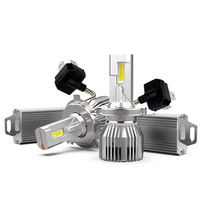 Luces LED Súper Brillantes para Automóvil, Bombillas H1 H7 H11, Sistema de Iluminación Automotriz 9005 9006, Bombilla LED para Faros Delanteros, Faros LED para Automóvil H4