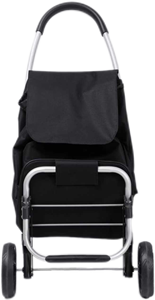 Carrello Pieghevole in Alluminio da 25 KG, Carrello Portabagagli per Negozi e Supermercati, Carrello della Spesa Pieghevole - Product Image 5