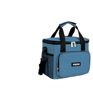 कस्टम लोगो एल्यूमीनियम पन्नी इन्सुलेट थर्मल छोटे बैकपैक ढहने योग्य लीक-प्रूफ जिपर काम कार्यालय पिकनिक 15 एल - Product Image 3