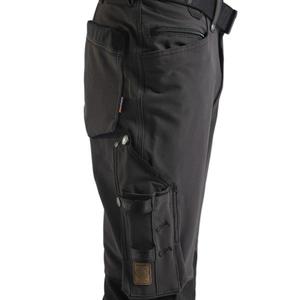 BLAKLADER - 198916449899C148 Craftsman <b>trousers</b> 4-way <b>stretch</b> without nail pockets X1900 Dark grey/<b>Black</b> WORK <b>TROUSERS</b> - Product Image 5