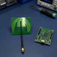 Antenne LoRa OEM personnalisée 470-510 MHz, PCB FR4 pour assemblage de câble à connecteur mâle, module sans fil pour comptage intelligent - Gain 5 dBi, VSWR <2.0