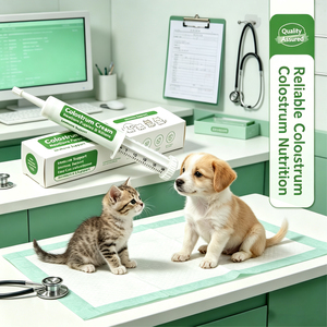 Crème de colostrum <span class=keywords><strong>pour</strong></span> chiots et chatons nouveau-nés, disponible en OEM, soutien immunitaire précoce, complément nutritionnel quotidien, colostrum de qualité animale - Product Image 5