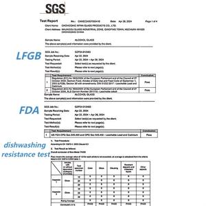 חם מכירה אישית משקפי שוט מותאם אישית כוסות זכוכית צילום מותאם אישית גביע - Product Image 6