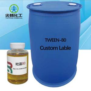 Công nghiệp cấp dầu tràn dispersants chất bôi trơn phụ gia Tween 80 polyoxyethylene (20) Sorbitan monostearate - Product Image 1