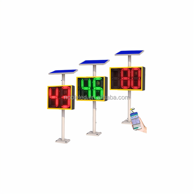 500 Meters Visibility Range Solar Radar Traffic Signal with Integrated Radar Technology