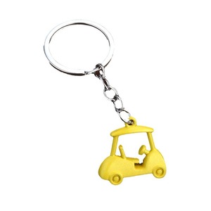 Llavero Metálico con Modelo de Carro de Golf 3D <span class=keywords><strong>para</strong></span> Regalos de Campo de Golf y Actividades al Aire Libre - Product Image 5