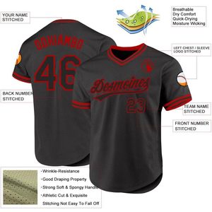 Fanscustom Custom Throwback Baseball <b>Jerseys</b> Personalized Retro Pullover Sports Uniforms <b>Shirts</b> for <b>Men</b> & Women Stylish Sets - Product Image 1
