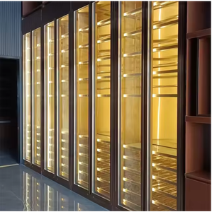 <span class=keywords><strong>Entrega</strong></span> Rápida, Mueble para Almacenamiento de Vino de Acero Inoxidable Independiente con Termostato, Mueble para Guardar Vino Tinto para el Hogar y la Comedor - Product Image 3