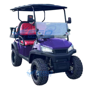 Carritos de Golf Elegantes y Modernos, Diseño Aerodinámico, Carro de Golf Eléctrico con Batería para Transporte en Parques Temáticos - Product Image 3