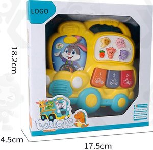 ของเล่นเครื่องดนตรีออร์ฟขายส่ง คีย์บอร์ดเปียโนการ์ตูน ของเล่นดนตรี - Product Image 5