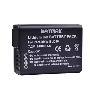 Ersatzbatterie für Kamera DMW-BLD10 DMW-BLT10 DMWBLD10 BLD10e BLD10PP lithiumbatterie kompatibel mit Pana Sonic DMC GF2GK GF2 G3