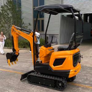 Nueva llegada DM10 Mini Excavadora Fábrica Original 0,8 Ton EPA EURO 5 Granja Usada Nueva Crawler Mini Excavadora Múltiples Accesorios - Product Image 6