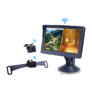 2020 חדש דיגיטלי אלחוטי גיבוי מצלמה מערכת <span class=keywords><strong>5</strong></span> אינץ 2ch אלחוטי לרכב היפוך מצלמה אחורית מצלמה צג לרכב - Product Image 6