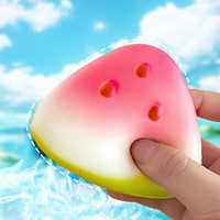 Jouet anti-stress souple en forme de pastèque Ice Skin, sensation slime, gadget créatif pour filles influenceuses, à récupération lente, pour soulager l'anxiété
