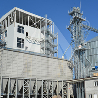 Série 9KWH, moulin à aliments pour volailles de 5 tonnes par heure, équipement complet de fabrication d'aliments pour animaux, ligne de production clé en main pour projets d'alimentation animale