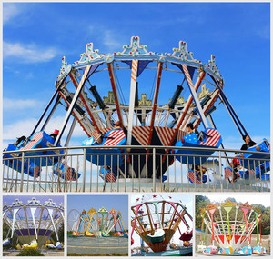 Parque temático de atracción súper emocionante, otros paseos en parque de atracciones, tiro en el aire, paseo en silla voladora a la venta - Product Image 3