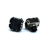 E06 Micro encodeur absolu codeur rotatif incrémental commutateur à codeur rotatif avec interrupteur à bouton 6P12 position
