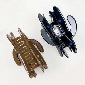 Nouvelles pinces à cheveux géométriques en acétate de chaton de carnaval, mode quotidienne, accessoires mignons pour les cheveux de chat - Product Image 4