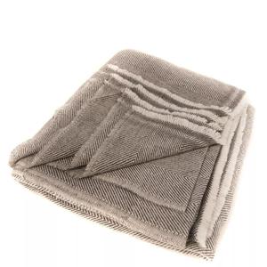 Grande couverture de voyage personnalisée en tricot de <span class=keywords><strong>camping</strong></span> biologique recyclé laine coton mouton alpaga 100% laine mérinos cachemire Pashmina - Product Image 1