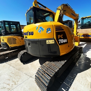 Miniexcavadora Komatsu PC78US Usada de Alta Calidad, Maquinaria de Construcción, Excavadora Pequeña a Precio Económico en Venta - Product Image 1