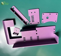 Fabrication de prototypes sur mesure en tôle, service OEM ODM, livraison rapide, pièces découpées au laser CNC de haute précision, boîte