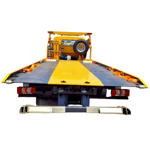 Camión de remolque de plataforma plana de 4 <span class=keywords><strong>toneladas</strong></span> de alta calidad, camión de recuperación de camión de auxilio de rescate diésel con transmisión manual - Product Image 1