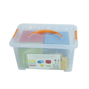 Bloques de Matemáticas Base Diez, Bloques de Introducción a la Cantidad, Juguetes Matemáticos de Plástico, Juego de Bloques Decimales - Product Image 6