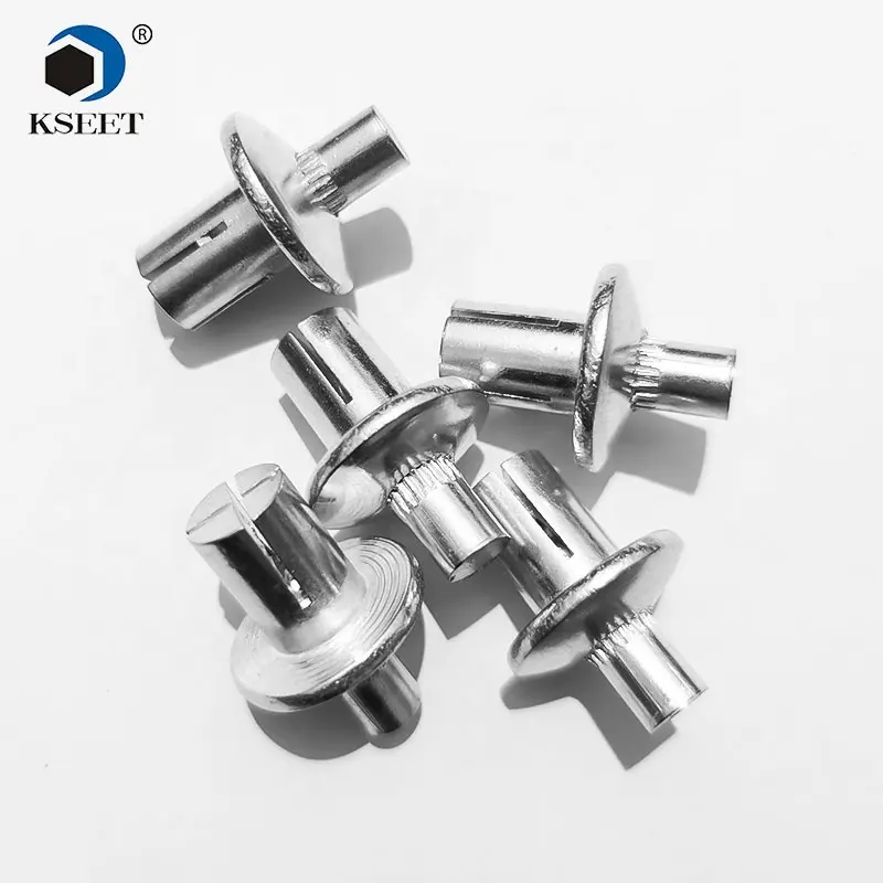 Aluminum Hammer Drive Rivets With Aluminum Mandrel Drive in Rivets