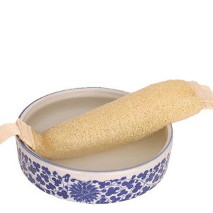 Natural Loofah Bath Sponge With Strap 35-45Cm Exfoliating <b>Scrubber</b> For <b>Back</b> Cleaning - Product Image 5