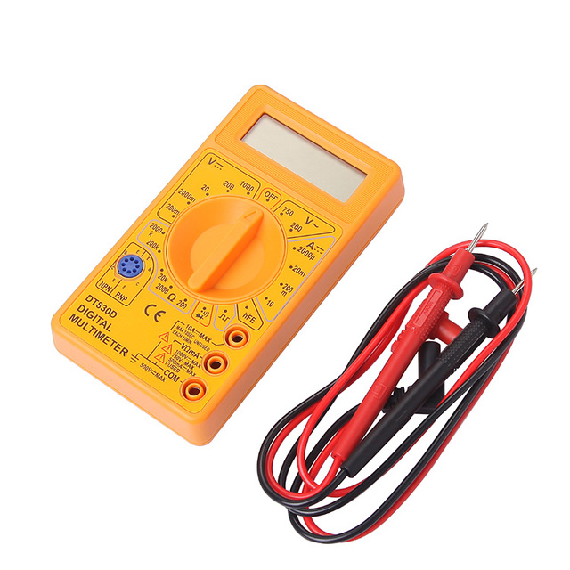 Pocket Size Dt-830d Digital Multimeter with Low Price