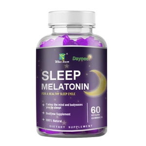 Sleep Melatonin Gummies Dietary Supplement Gummies for Relaxation and Improvement of Sleep Quality at Bedtime - Product Image 2